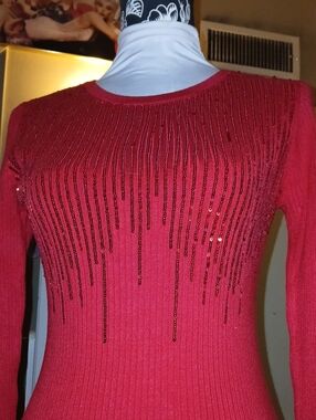 INC International Concepts Red Women’s Top